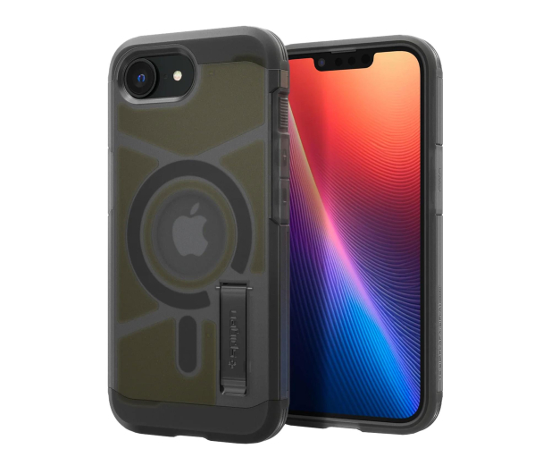 SPIGEN Tough Armor Mag Magsafe do iPhone 16E Frost Black ACS09138 - 1319758 - zdjęcie
